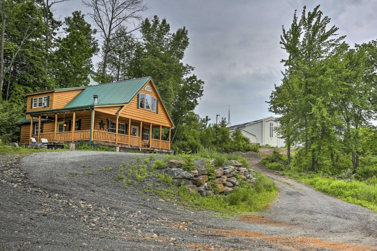 Charming Blakely Cabin With Porch And Valley Views! Exteriör bild