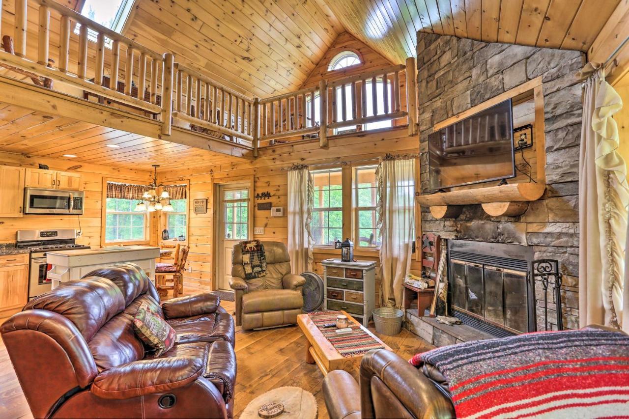 Charming Blakely Cabin With Porch And Valley Views! Exteriör bild